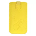 iLike Universal Leather Pocket Case XL Yellow