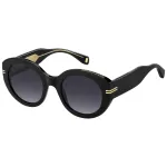 MARC JACOBS Women's MJ-1110-S-807 Akiniai Nuo Saulės - Juodas Rėmas, Pilki Gradientiniai Lę&scaron;iai - 51/23/145 mm