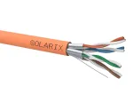 SOLARIX CAT.6A S/FTP LSOH B2ca s1d1a1 Solid Bare Copper 23 AWG 500m Spool