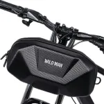 WILDMAN X9 3.5L Bicycle Frame Bag Black