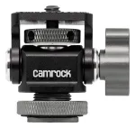 Camrock Z3 Universalus Gnybtinis Laikiklis &bdquo;Super Clamp&ldquo; &ndash; Juodas Aliuminio Lydinys
