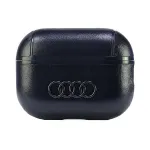 Audi Leather Big Logo AirPods Pro 2 Dangtelis Juodas AU-APP2-GT/D3-BK
