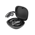 Dudao U17Z Bluetooth 5.3 Open-Ear belaidės ausinės su ausų kabliukais &ndash; juodos