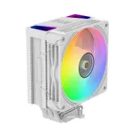 Rampage Octagon C70 CPU au&scaron;intuvas su LCD, 120 mm ARGB ventiliatoriumi, AM5/LGA1700, baltas