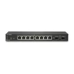 SonicWall Switch SWS12-8 - Valdomas Gigabit Ethernet komutatorius - 8 x 10/100/1000 + 2 x Gigabit SFP - stalinis