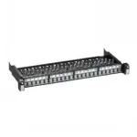 Schneider Electric Actassi S1 Network Patch Panel 24xRJ45 STP Cat6A 1U White