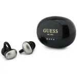 Guess Open-Wearable Stereo Bluetooth ausinės Metallic Finish Electroplated Parts Classic Logo juodos