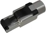 SOLARIX Industrial RJ45 Cat.6A STP Toolless Connector, 1 Piece, Black/Silver