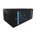Sieninis stovas Extralink 4U 600x450 Juodas