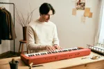 Casio CT-S1 61 klavi&scaron;ų skaitmeninis sintezatorius (raudonas)