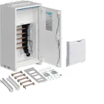Hager ZB011C &scaron;oninis prijungimo skydas su integruota vir&scaron;įtampių apsauga, 500x300x205 mm