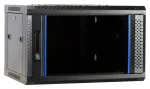 DSIT DS6404-F 4U sieninis serverio spintos korpusas su stiklo durimis, nei&scaron;ardytas, 600 x 450 mm