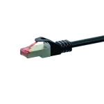 DSIT CAT 6 S/FTP LSOH tinklo jungiamasis laidas, 1,5 m, juodas