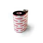 Toshiba 112 mm x 600 m termotransferinė juosta - juoda, 3 colių &scaron;erdis, i&scaron;orinis dažų sluoksnis