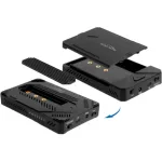 HDD/SSD korpusas DeLOCK 42020 juodas 2,5 colio USB Type-C 10 Gbit/s