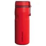 STANLEY Thermos The IceFlow Bottle Twist Flip 0,47L tamsiai raudonas