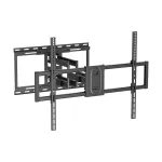 KRUGER & MATZ KM1310 visi&scaron;kai judrus TV sieninis laikiklis 23-55 colių ekranams, 35 kg, VESA 400x400, juodas