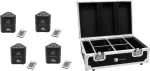 EUROLITE rinkinys 4x AKKU TL-3 TCL QuickDMX + dėklas su įkrovimo funkcija 20000399