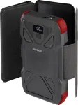VOLTCRAFT VC-SPB-20.000 saulės baterijos power bank 20000 mAh su 1,5 W saulės paneliu, 3 A i&scaron;ėjimo galia, IP65, juodas VC-14456835