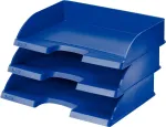 Leitz WOW A4 dokumentų laikymo dėžė Metallic Blue 70 mm nugarėlė Click & Store 5218-00-35