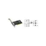 EXSYS EX-41010 PCI-X lygiagretus adapteris, IEEE 1284, DB25 moteri&scaron;kas, MosChip MCS9901, Low Profile