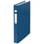 LEITZ Standard A4 Oversize žiedinis segtuvas, mėlynas, 4 D žiedai, 25 mm, nugarėlė 41 mm, 4212-00-35