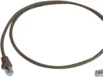 Teleg&auml;rtner 100008674 RJ45 komutacinis kabelis, CAT 6a S/FTP, 5,0 m, mėlynas, liepsnai atsparus, su apsauginiu lankstymo gumuliu
