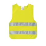 IWH 453502 vaiki&scaron;ka ry&scaron;kiaspalvė saugos liemenė EN 1150, fluorescencinė geltona, su kibukais, unisex