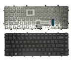 HP Envy 4 serijos ne&scaron;iojamojo kompiuterio vidinė klaviatūra, US English, juoda, su ap&scaron;vietimu