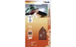 KWB 493406 Delta &scaron;lifavimo lapeliai P60 175 x 107 mm, 5 vnt., kibioji juosta