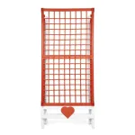 GIOSTYLE Love drabužių džiovintuvas, baltas/oranžinis, 180x56x96 cm