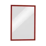 DURABLE DURAFRAME MAGNETIC A3 raudonas magnetinis rėmelis, 5 vnt.