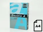 Spalvotas popierius Double A, 80g, A4, 500 lapų, giliai mėlynas