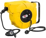 Automatinis kabelio būgnas Brennenstuhl 1241000300 18m 1 AC lizdas Juoda Geltona