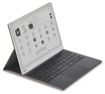 Klaviatūrinis dėklas Onyx Boox Note Max ir Tab X C rudas - apsauginis aplankalas su integruota klaviatūra