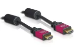 Delock 84334 HDMI laidas, HDMI A ki&scaron;tukas/HDMI A ki&scaron;tukas, 4K 30 Hz, 3 m