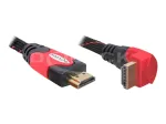 HDMI kabelis DeLOCK 3 m HDMI A tipo standartinis juodas raudonas