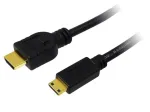LogiLink CH0022 HDMI kabelis 1,5 m, HDMI A tipo (standartinis) į HDMI C tipo (mikro)