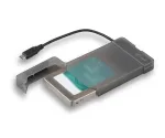 i-tec MySafe USB-C 3.1 Gen. 2 easy, i&scaron;orinis HDD/SSD dėklas, 2.5 colio, Serial ATA, Serial ATA II, Serial ATA III, 10 Gbit/s, USB jungtis, Juoda