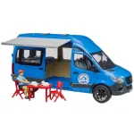 BRUDER Camper MB Sprinter 02684 su vairuotoju &ndash; plastikinis mastelio modelis