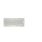 CHERRY KW 7100 MINI BT belaidė Bluetooth klaviatūra QWERTZ voki&scaron;ka balta
