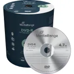 MediaRange MR442 DVD-R 4.7 GB tu&scaron;ti diskai, 100 vnt.