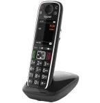 Gigaset E720 Analoginis/DECT telefonas su skambučio numerio atpažinimu, juodas