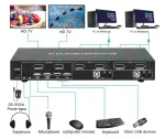 MicroConnect MC-DP-KVM201K KVM perjungiklis (2 prievadai), DisplayPort ir USB, 4K