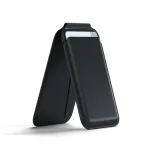 Kortelių laikiklis Satechi ST-VLWK Black &ndash; vegani&scaron;ka oda, 66&times;105&times;9.5 mm