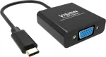 Vision TC-USBCVGA/BL Juodas USB-C į VGA adapteris