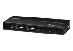 ATEN CS784H 4 prievadų USB 4K HDMI KVMP jungiklis klaviatūrai, pelei, vaizdui