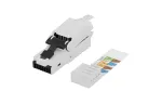 Lanview LVN125445-CAT6A-UTP RJ45 UTP ki&scaron;tukas Cat6a, AWG22-24