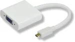 MicroConnect HDMIDVGA Micro HDMI (D tipo) į VGA adapteris, ki&scaron;tukas į lizdą, 0,25 m