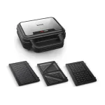 Sumu&scaron;tinių keptuvė Tefal SW383D10 700 W juoda, nerūdijantis plienas